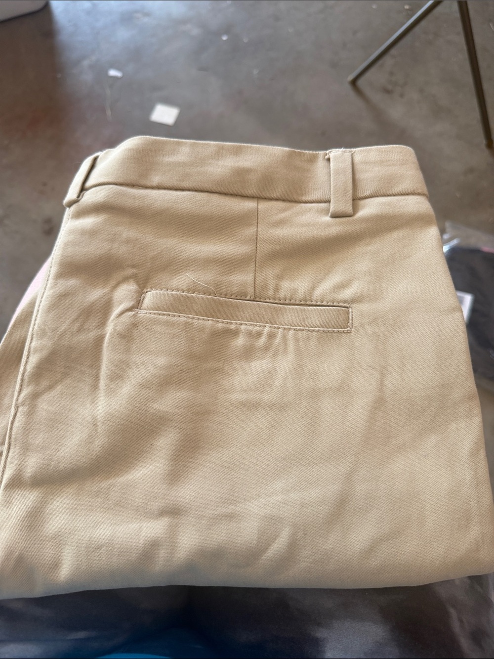 Junior’s Classic Chino Pants in Beige